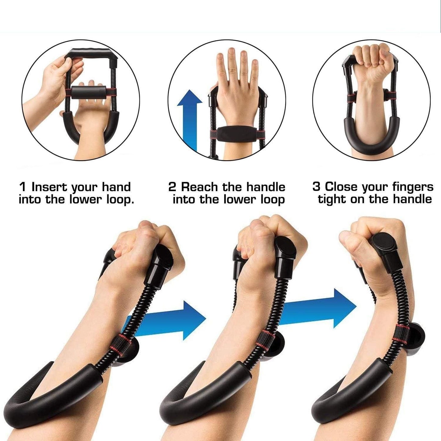 Adjustable Wrist Exercise Equipment Hand Grip Exerciser